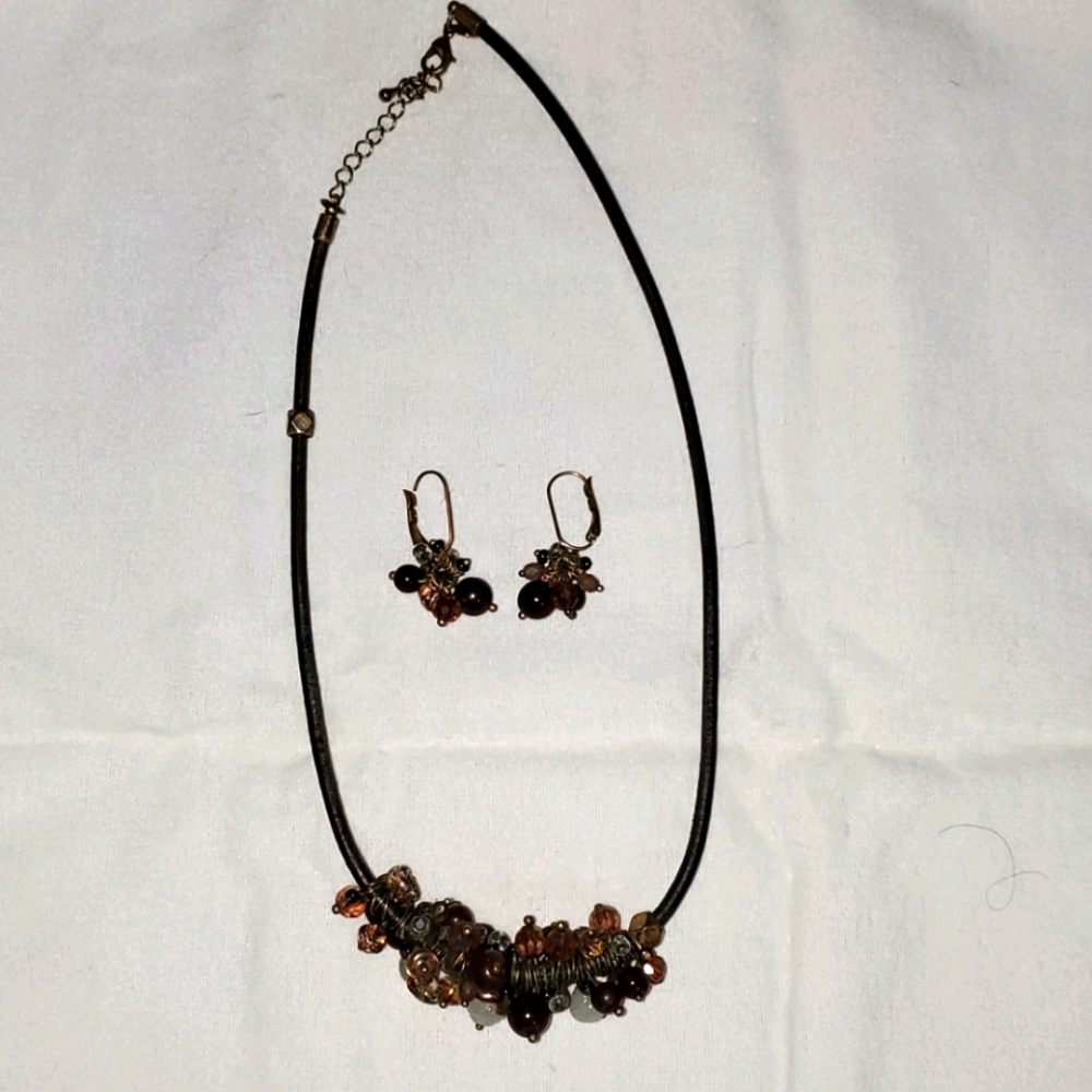 2/$8  Premier Designs Necklace & Earrings Set